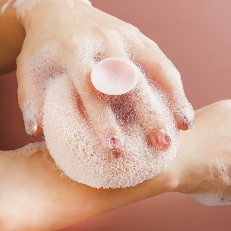 Super Soft Mesh Bath Ball massaggio del corpo pulizia esfoliazione riutilizzabile spugna Cup Design Brush accessori per la doccia del bagno Su G3Q6