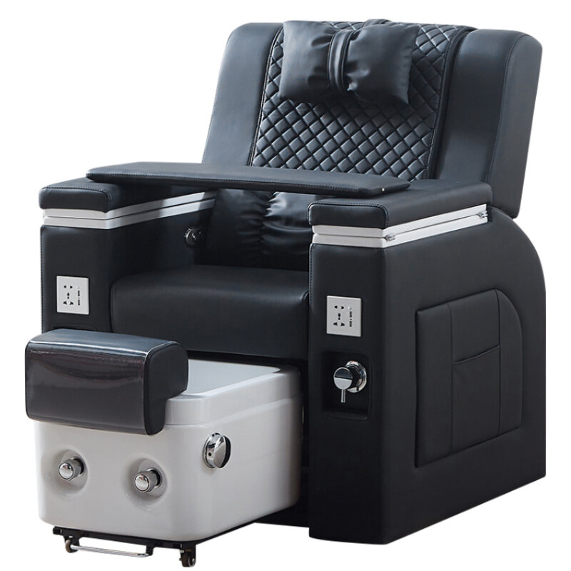 Luksusowa stacja fotele do Pedicure umywalka estetyka Pedicure stolec kosmetyczny sandałowy meble do salonów stylizacji paznokci CM50XZ