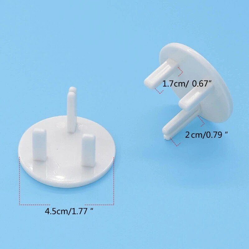 20PCS Safety Electric Socket Outlet Plugs Protections Cover Anti Electric Shock