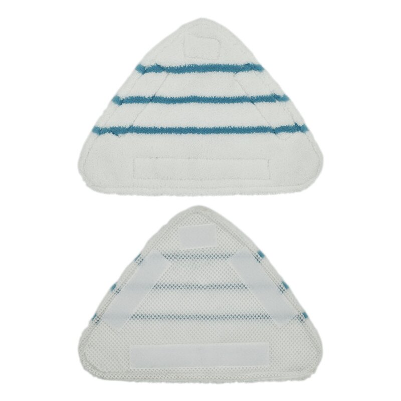 3Pcs Steam Mop Replacement Pads Triangle Washable Cloth Cleaning Floor Microfiber Pad Steam Mop Fittings