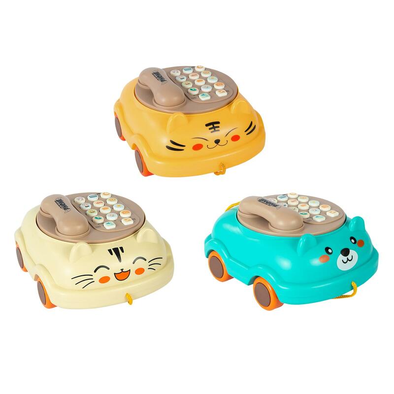 Baby Musical Toy Lights Musical Kid Phone for Girl 3 Years Old Children