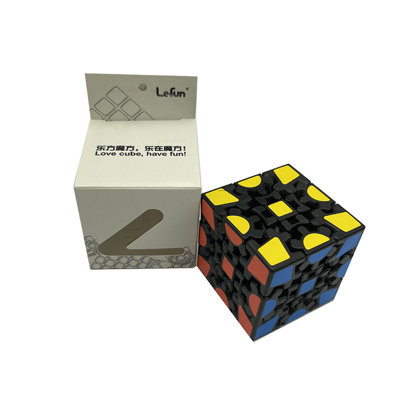 Cubos mágicos de terceiro estágio magia criativa cubos mágicos de terceiro pedido engrenagem suave brinquedo educativo das crianças cubo mágico puzzl