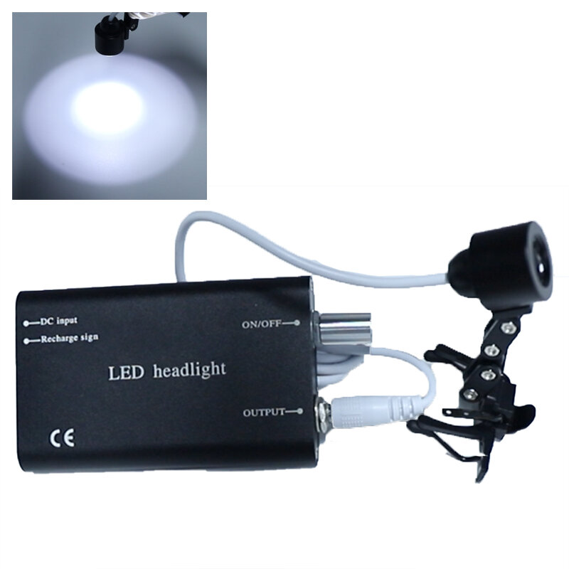1W Headlight Dental Headlamp Led Light Source Without Battery Surgical Light Surgery Inspection Lamp Oral Lamp
