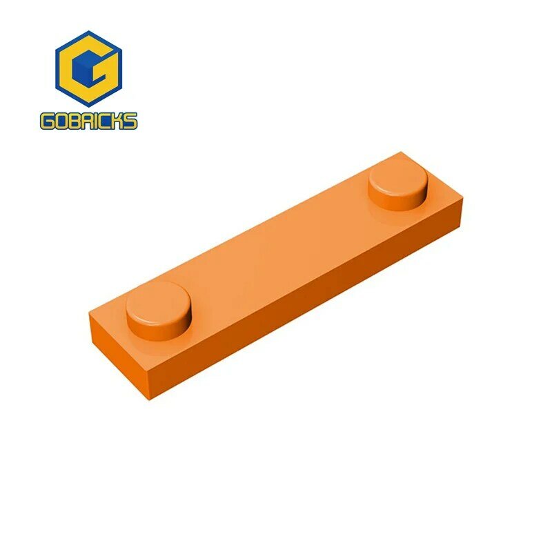 Gobricks-Pièces d'assemblage de blocs de construction, compatible MOC, 92593, 1x4, bricolage électrique, briques jouets, 10 pièces