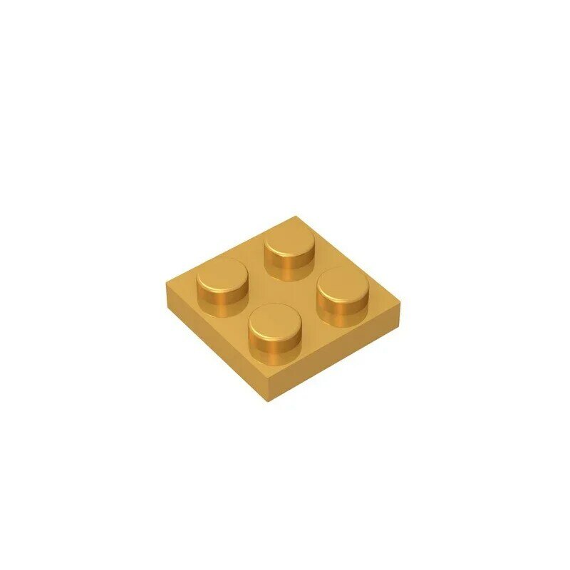 Gobricks GDS-509 Plate 2 x 2 compatible with lego 3022 pieces of children's DIY building block Particles Plate DIY