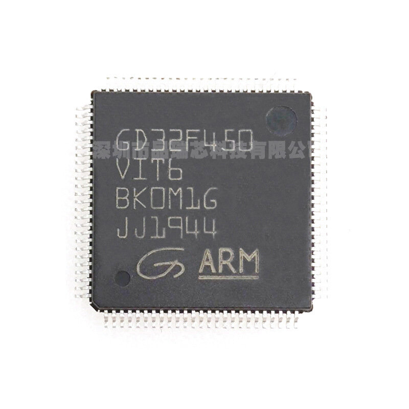 Gd32f450vit6 pacote lqfp100 original novo genuíno microcontrolador de 32 bits ic chip mcu microcontrolador chip