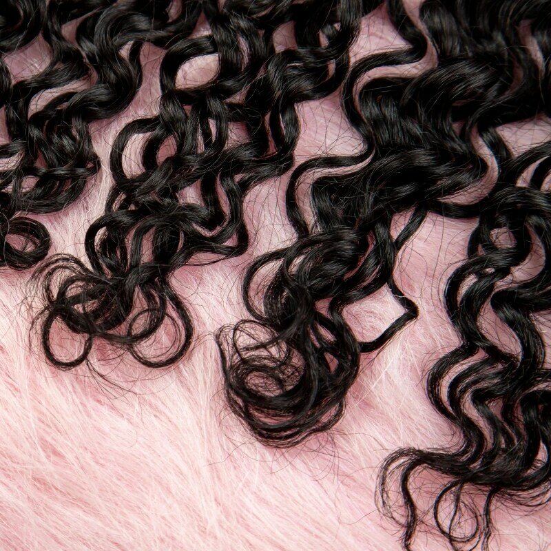 Vingin-編組用の人間の髪の毛のエクステンション,自然な色,処理なし,100%,24インチ,26インチ