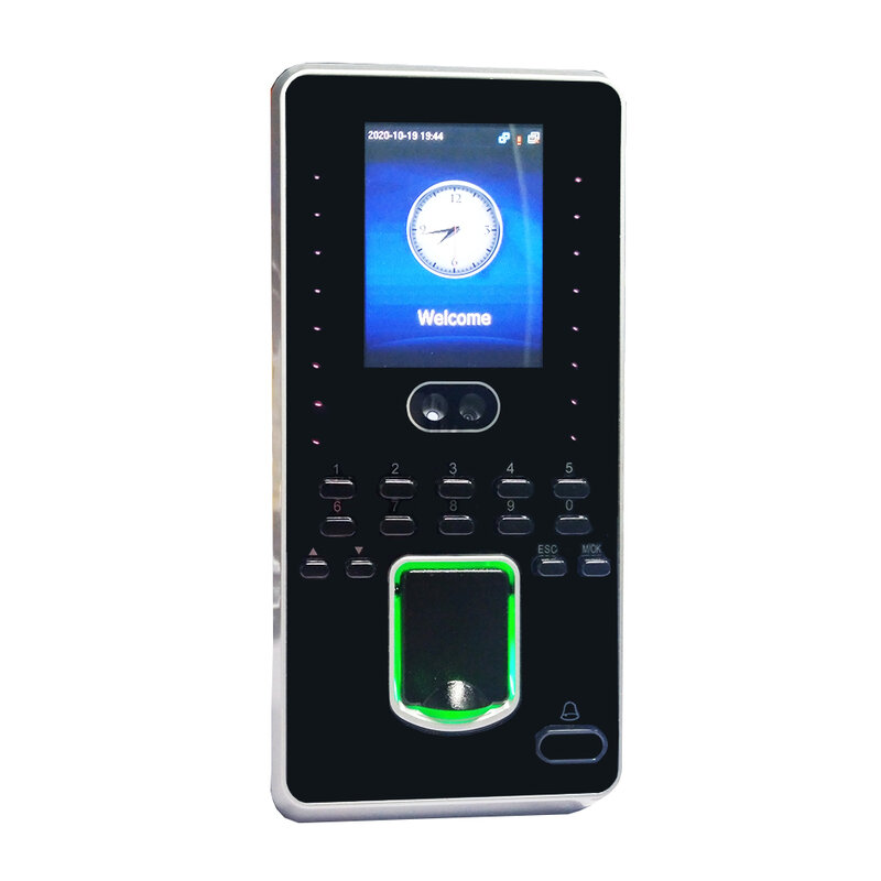 Multibio 800H 1500, функция распознавания лиц, контроль времени и доступа