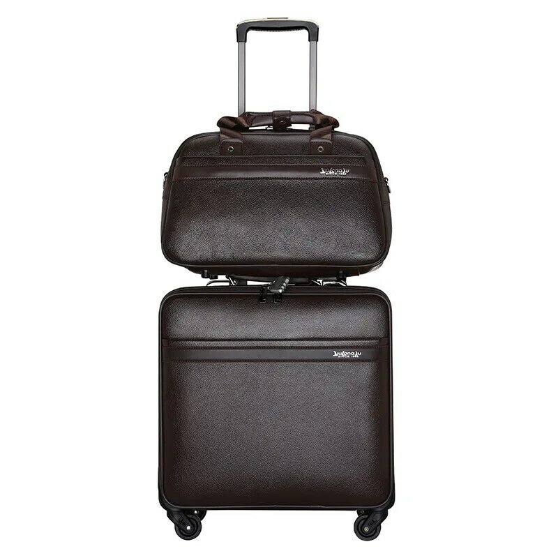 メンズラゲッジスーツケース,18インチ,14インチ