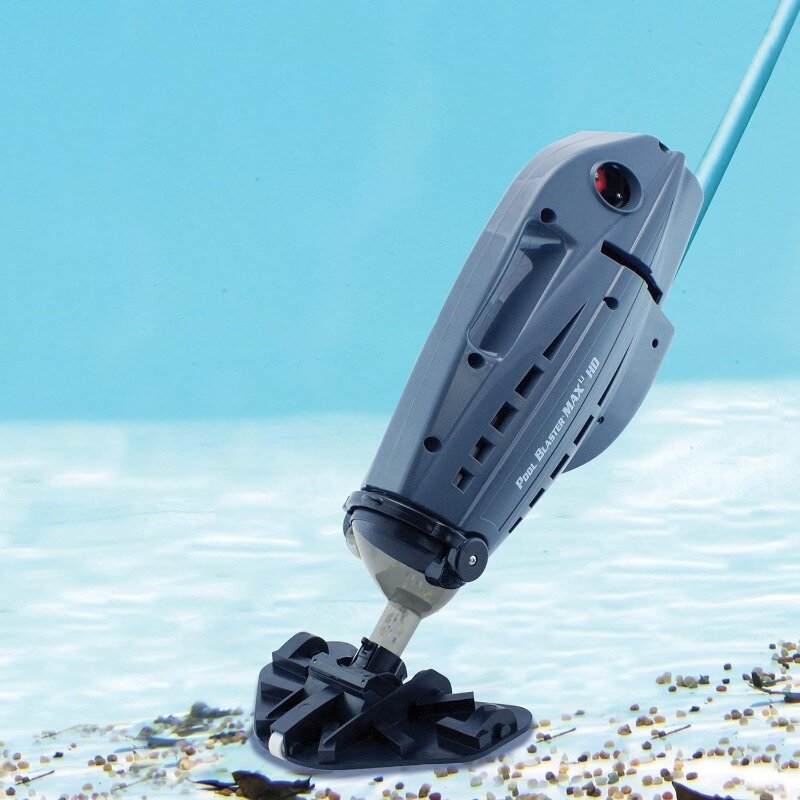 POOL BLASTER Max HD Cordless Pool Vacuum - Heavy-Duty Cleaning with High Capacity, Handheld Rechargeable Swimming Pool Cleaner