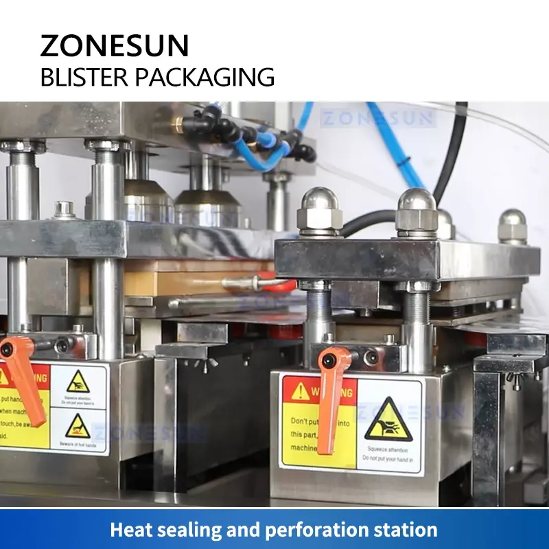 Zonesun Blister Cup Filling and Sealing Machine Cup Sealer Packaging Equipment Cream Sour Milk Yogurt Production Line ZS-PJZN18