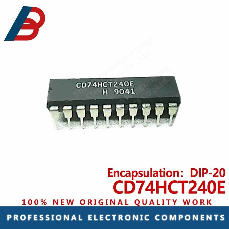 5PCS   CD74HCT240E package DIP-20 buffer driver chip