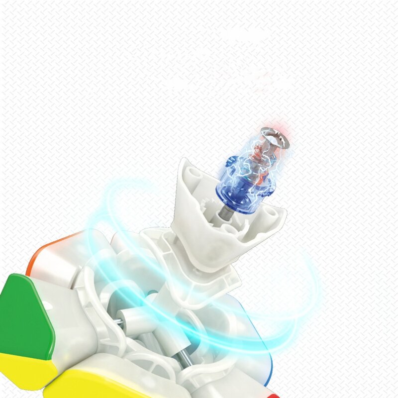 MOYU MoFang JiaoShi Meilong RS M 스큐드 마그네틱 매직 스피드 큐브, 전문 피젯 장난감, Moyu RSM 스큐브 큐브, Magico 퍼즐