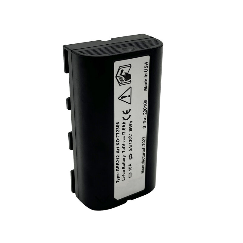Bateria recarregável para estações totais, GEB212, Leica ATX1200 ATX1230 GPS1200 GPS900 GRX1200