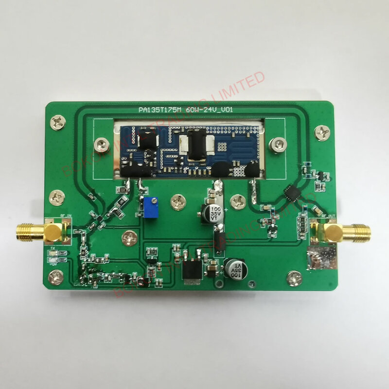60W 330MHz to 520MHz 24V MOBILE RADIO Power amplification 60 watts 24 volts 330-520mhz SMA connector communication radio