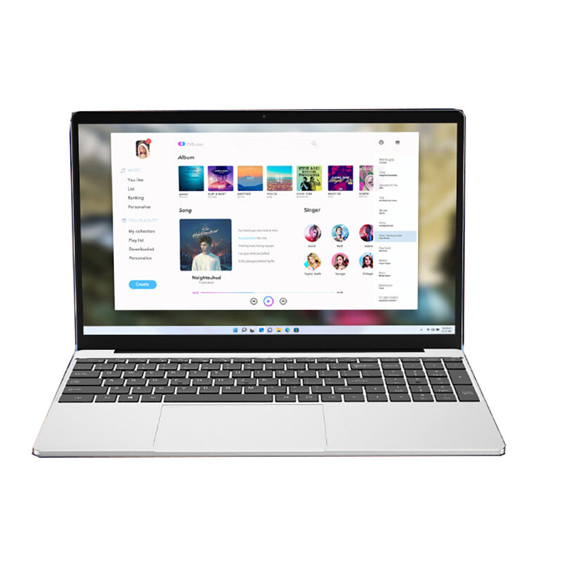 2023 Самый дешевый 15,6-дюймовый ноутбук Windows 11 16 ГБ ОЗУ 1 ТБ/15,6 ГБ/512 ГБ SSD разблокировка по отпечатку пальца игровой компьютер
