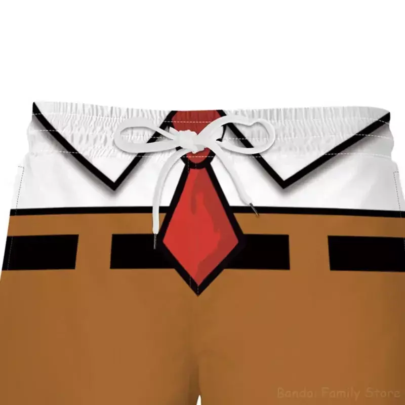 Pantalones cortos de Bob Esponja para hombre y mujer, pantalón de chándal informal con estampado de Anime personalizado, ideal para la playa, regalo de verano