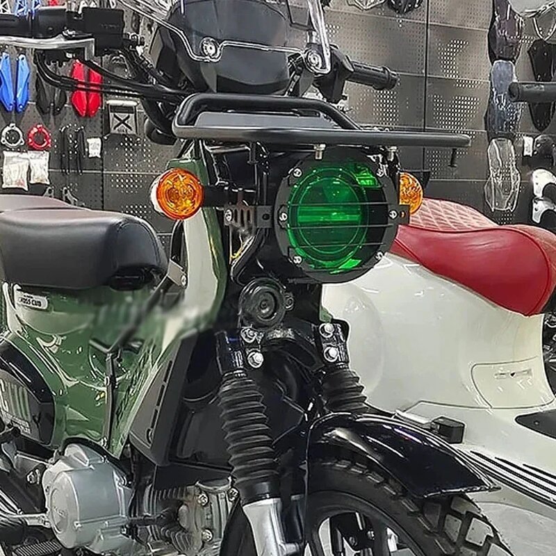 Cubierta de faro delantero para motocicleta, protector de parrilla para Honda Cross Cub CC 110 2023 2024, accesorios nuevos