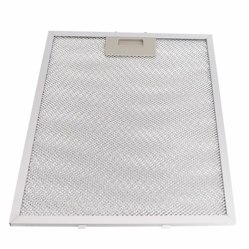 Silver Cooker Hood Filters Metal Mesh Extractor Vent Filter 350 X 285 X 9mm 350*285*9mm Grease Filters For Range Hood