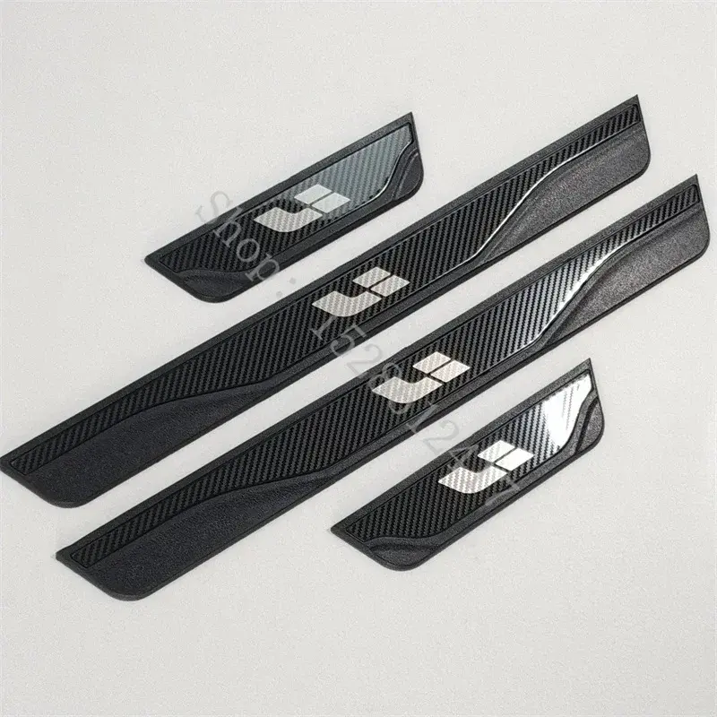 car Accessories For Lixiang L7 L8 L9 ONE 2020~2024 ABS Car Door Sill Scuff Plate Kick Entry Guard Pedal Protector Cover Trim