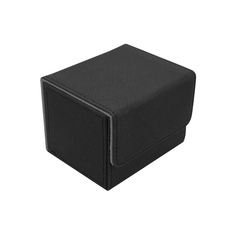 Trading Card Deck Box Storage Card Sleeve Dice Can Hold 100+ Cards Hobbies for Tcg Gathering Card Toy Carrying Case