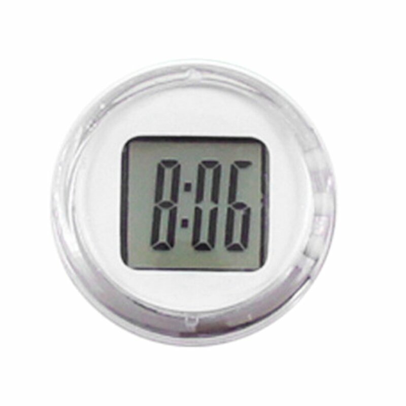 1Pc Mini orologi da Moto digitali orologio da Moto impermeabile Stick-On orologio da Moto orologio da Moto con cronometro accessori per auto