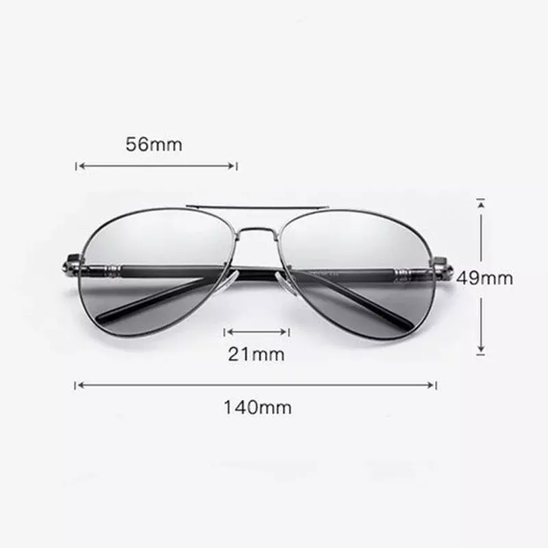 Men's Classic Polarized Driving Sunglasses Retro Metal Fishing Glasses Brand Designer Black Pilot Sun Glasses Male UV400 Goggles