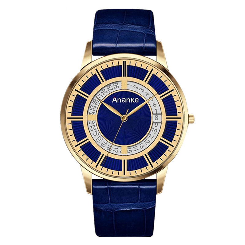 Męskie zegarki modny Top marka luksusowy zegarek kwarcowy na rękę mężczyźni biznes skórzany pasek Sport wodoodporny zegar Relogio Masculino