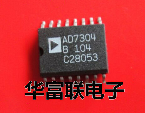 Free shipping  8DACAD7304BR,AD7304  SOP-16    10PCS  As shown