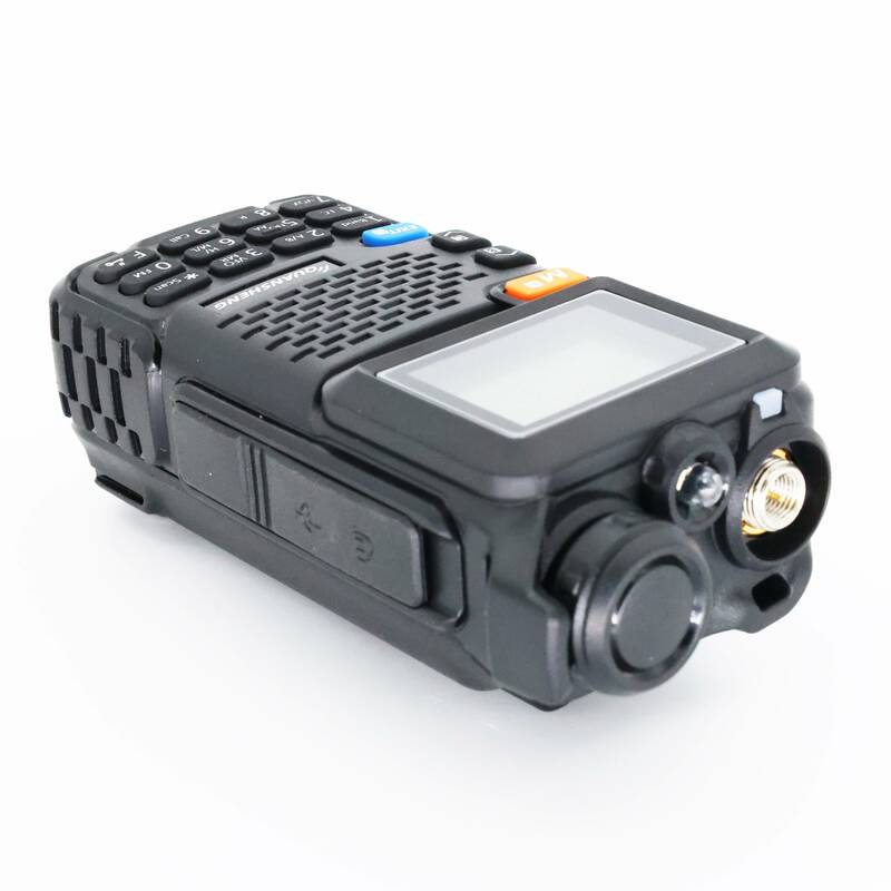 UV-5R Plus walkie talkie portátil, transceptor multi-banda, uhf, vhf, rádio de longo alcance, novo, 2022