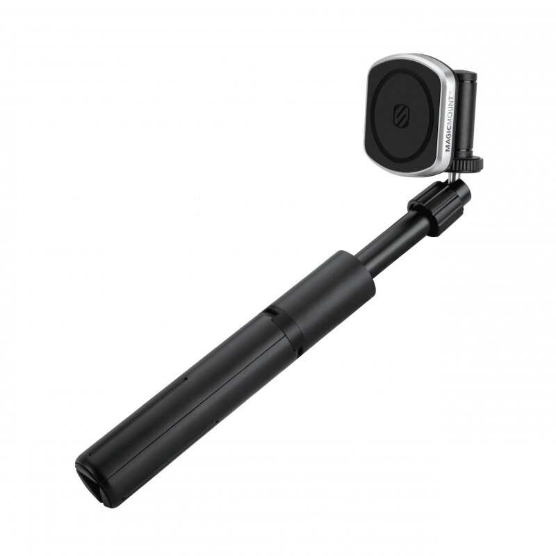 Scosche MP2TR1-SP MagicMount Pro 2 Tripod/Selfie Stick Phone Mount with Adjustable Arm, Black