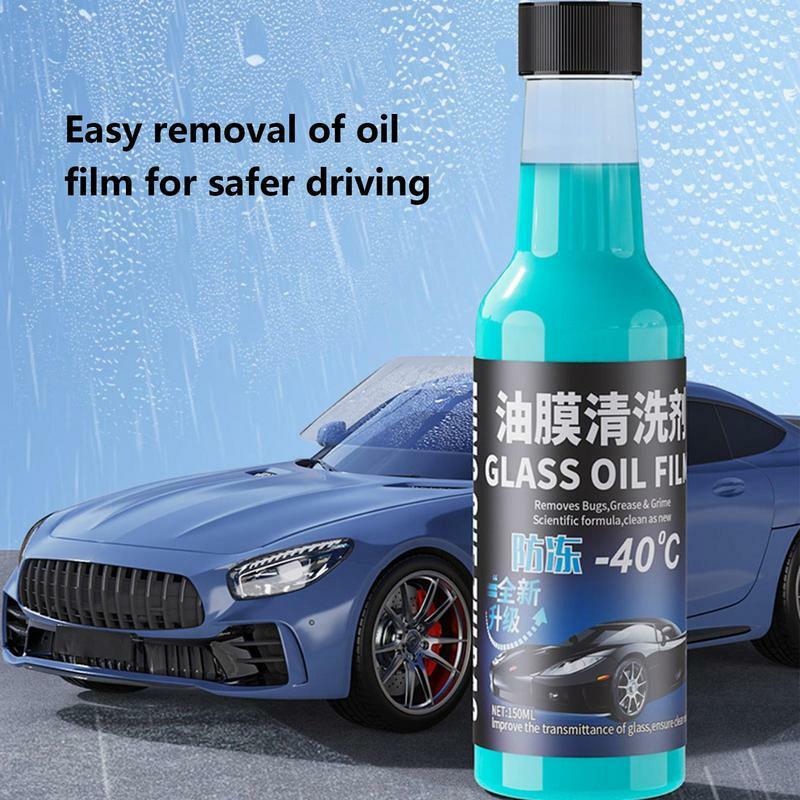 Средство для очистки автомобильной смазки, средство для очистки стекла и лобового стекла автомобиля