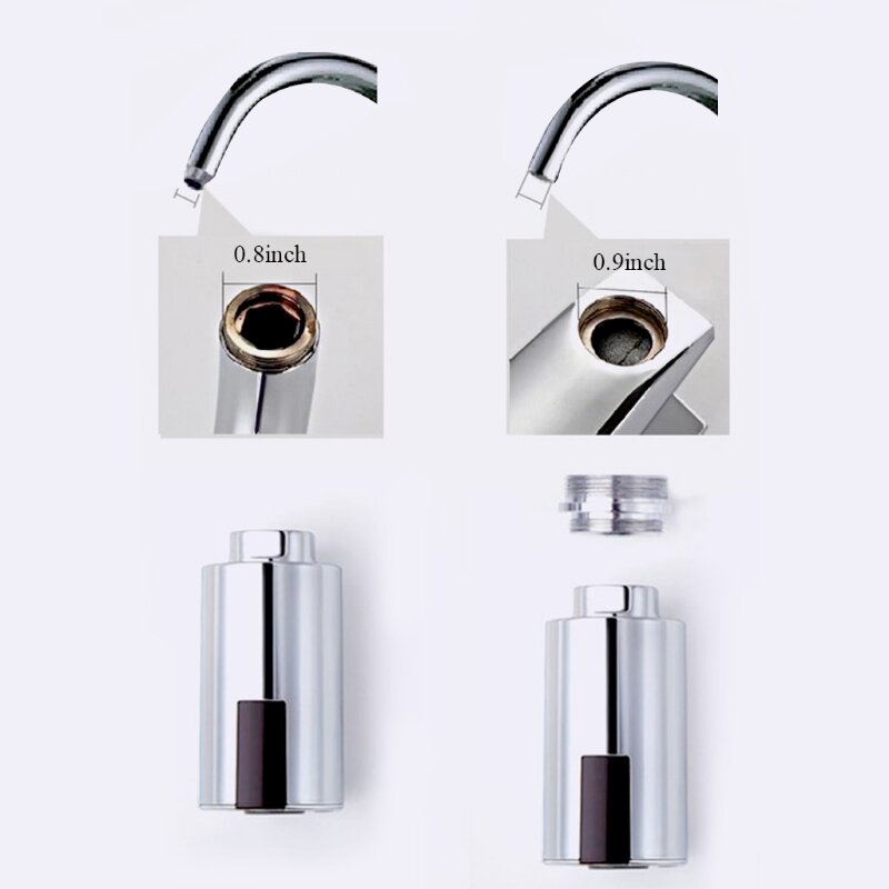para Touchless Faucet Adaptador infrarrojo Fregadero Ahorro agua Automático