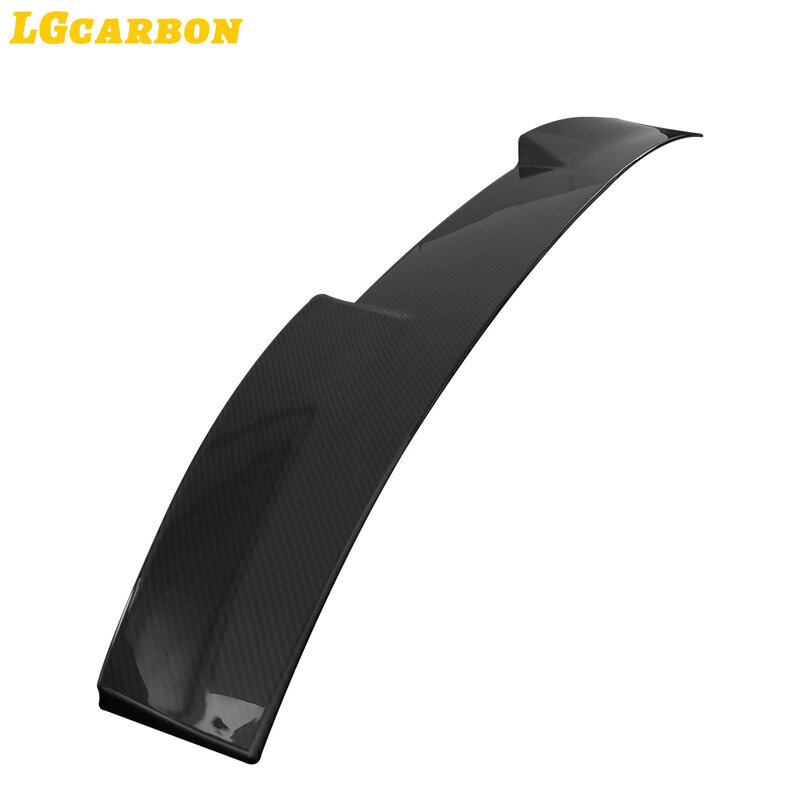 LGcarbon For BMW 6 Series GT G32 2021 Real Carbon Fiber roof spoiler Back Trunk Tail Wing