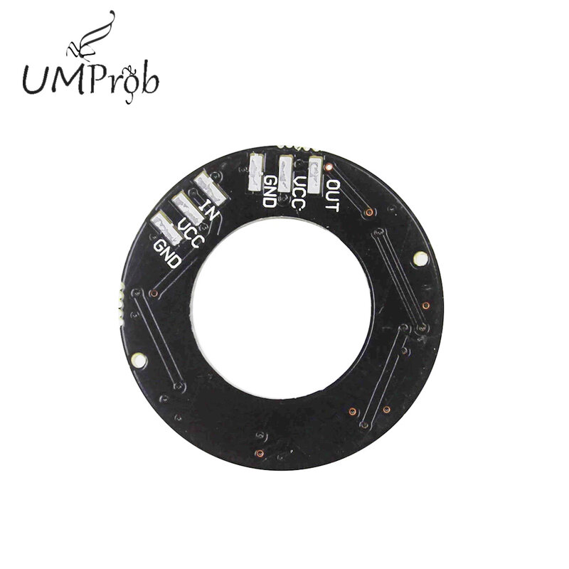 RGB LED Ring 8 Bits LEDs WS2812 5050 RGB LED Ring Lamp Light with Integrated Drivers for arduino Diy Kit
