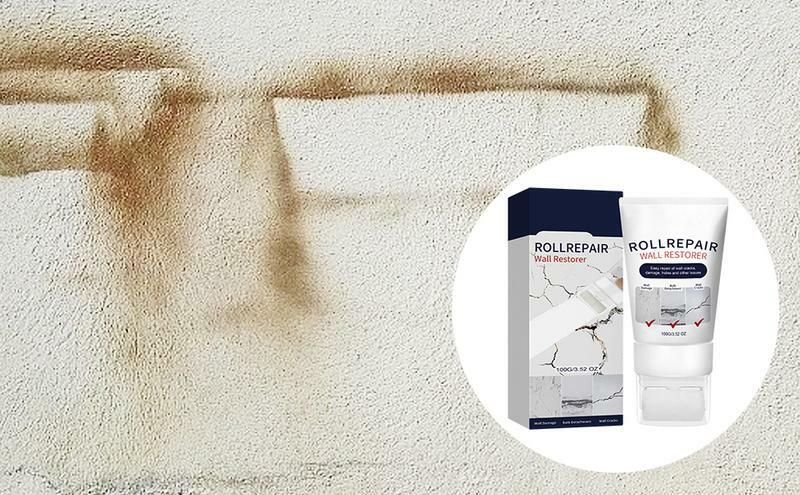 100g weiße Farbe Wandre paratur Creme Roll pinsel Farbe Reparatur Paste Roller Graffiti Patch ing Paste Wand Renovierungs werkzeuge