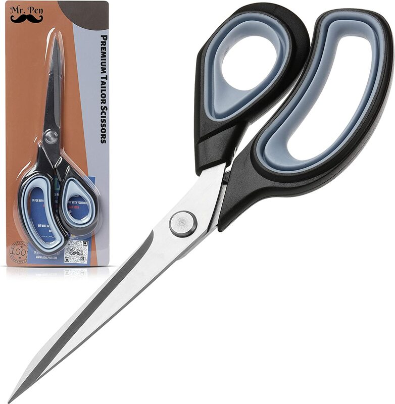 Pen Fabric Scissors, Heavy Duty Sewing Scissors, Premium Tailor Scissors 9.5 Inches