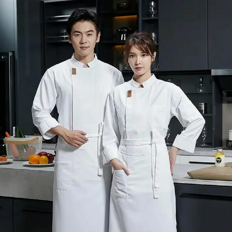 Chef Jacket for Men Women Short Sleeve Cook Shirt Bakery Restaurant Waiter Uniform Top Hotel Kitchen Clothes Catering Workwear