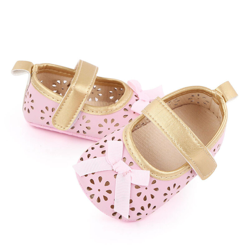 Обувь для новорожденных девочек; Сандалии принцессы из искусственной кожи; Летняя детская обувь; Открытые сандалии; Нескользящая обувь для маленьких девочек