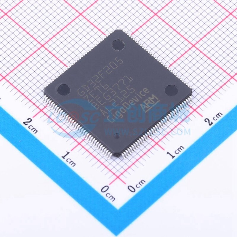 GD32F GD32 GD ใหม่ของแท้ GD32F205ZET6 GD32F205ไมโครคอนโทรลเลอร์ LQFP-144 CPU (mcu/mpu/soc) CPU