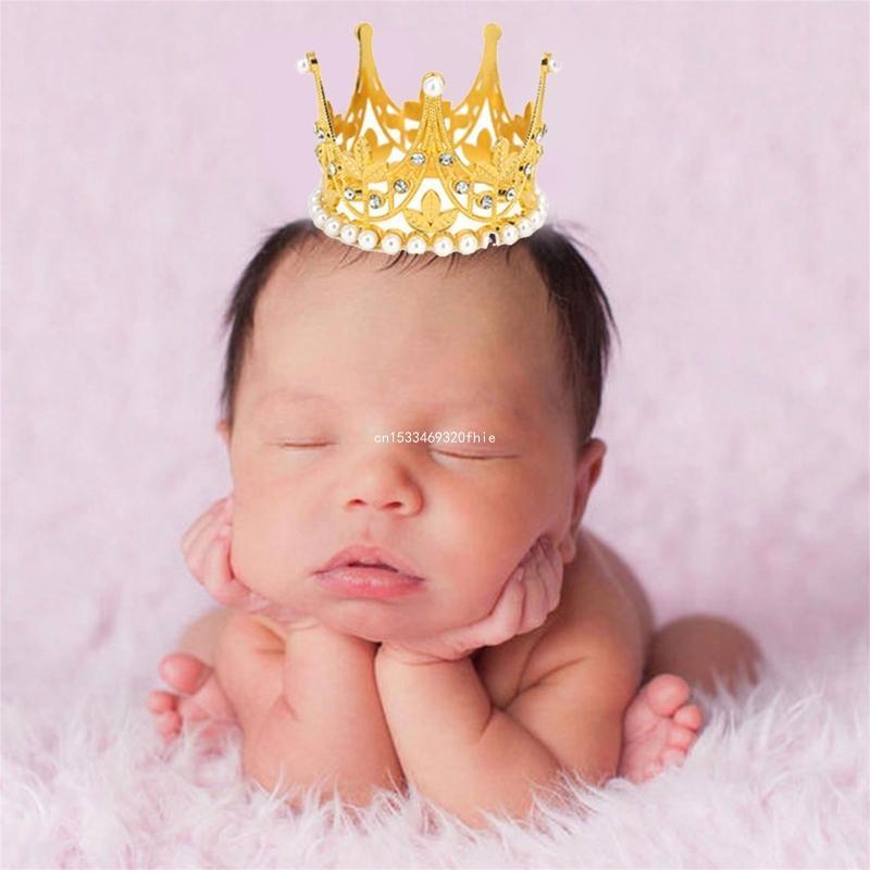 มงกุฎถ่ายภาพทารกแรกเกิดธีม Princess เพิ่มความสง่างามของภาพถ่าย