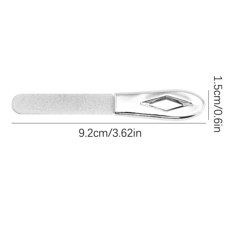 Pilnik do zębów ze stali nierdzewnej narzędzia ścierne papier ścierny do zębów mądrości w sztyfcie narzędzia do korekcji zębów srebrzyste wyrównanie zębów