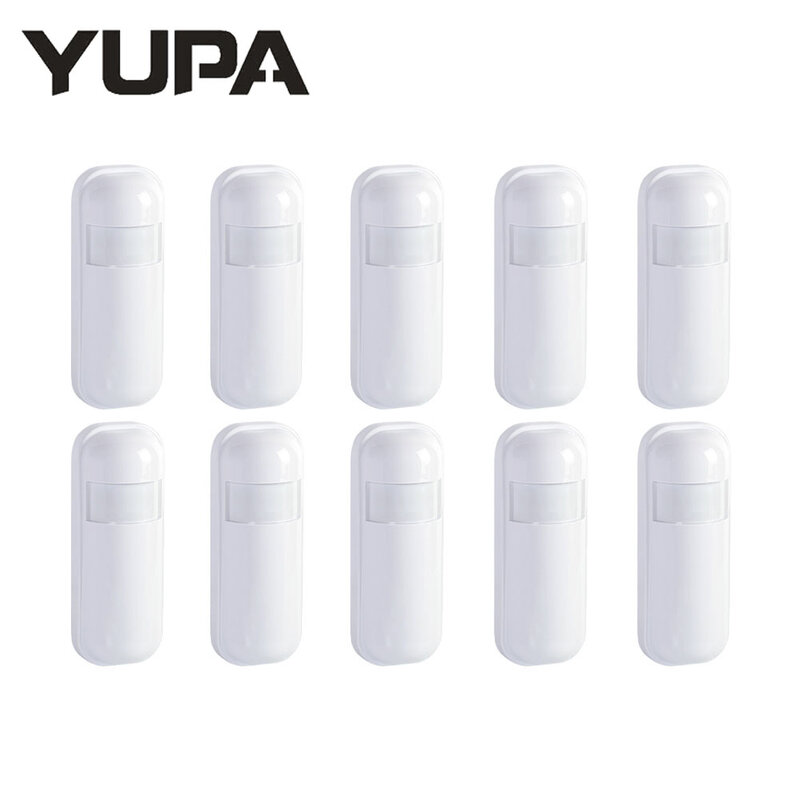 YUPA-Sensor infrarrojo PIR inalámbrico para el hogar, sistema de alarma de seguridad de alta calidad, 433MHz, EV1527, para PG-103, 105, 106, 107