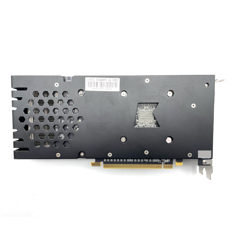 SHELI 51RISC Radeon RX5600XT กราฟิกการ์ด GDDR6 6GB 128Bit คีย์บอร์ดเกม GPU RX5600XT 8GD6 GA เดสก์ท็อปการ์ด2แฟน