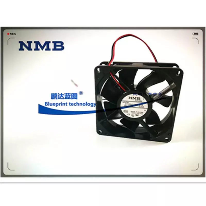 Ventilador de refrigeração de frequência variável NMB, dois rolamentos de esferas, 8cm, 80mm, 8025, 80x80x25mm, 24V, 0.05A, 3110SB-05W-B30, original