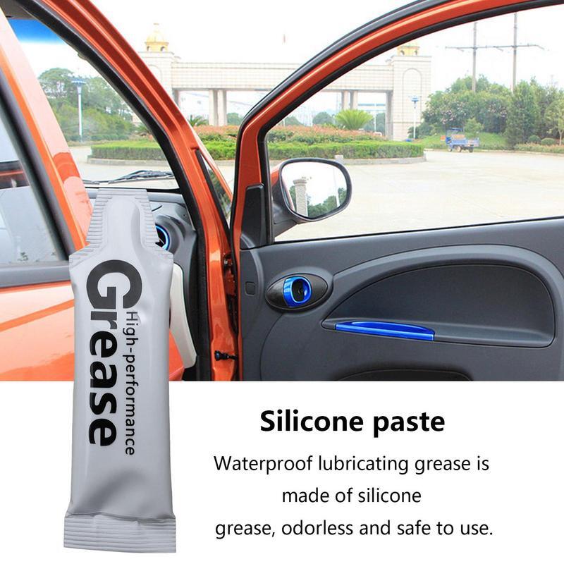 10pcs Silicone Based Grease Waterproof Food Grade Silicone Lubricant Portable Smooth Silicone Lubricant Chain Repair Grease oil