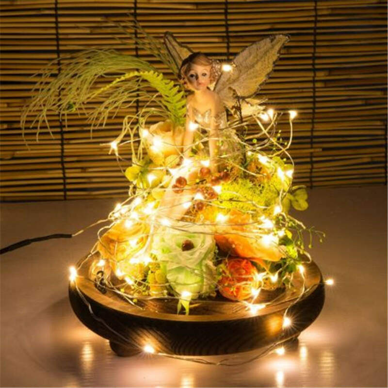 Led Fairy Lights Copper Wire String New Year LED String Light  2/5/10M USB 5V Operated Curtain Garland For Christmas Decorative