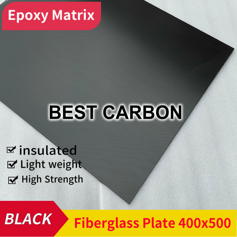 Schwarz fiberglas platte mit hoher qualität