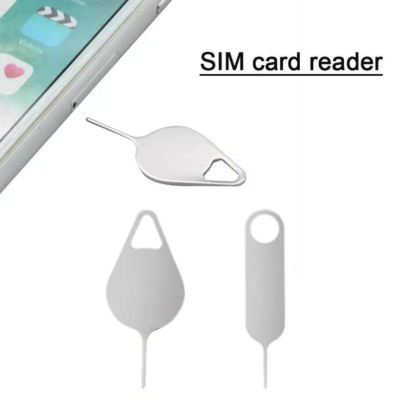 Lector Universal de tarjetas de acero endurecido, tarjeta de llavero, aguja de recuperación de tarjeta, Android, SIM, Apple, teléfono móvil, V1L2