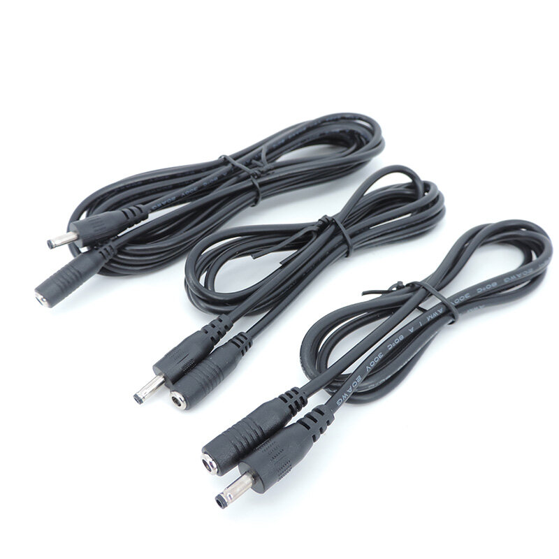 1/3/5/ Meter DC 3.5mm x 1.35mm Male Female Power charging Cable Extension 2A Cord Adapter Connector for CCTV Camera